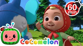 Little Red Riding JJ  🌈 CoComelon Sing Along Songs 🌈  Preschool Learning  Moonbug Tiny TV [upl. by Aramenta]