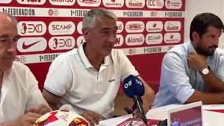 EN DIRECTO Presentación del trofeo Virgen de La Palma entre el AlgecirasCF y el la AD Ceuta FC [upl. by Htebasil]