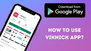 How to use VikNick App Complete guide video  VikNick [upl. by Yeleen]