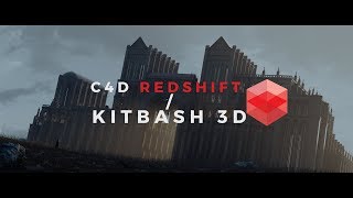 Redshift C4D with Kitbash 3D LIVE TUTORIAL [upl. by Eetse]