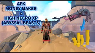 Abyssal Beasts Afk Money Making  RuneScape 3 [upl. by Naloj]