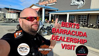 Bert Barracuda Harley DavidsonOCC Roadhouse visit [upl. by Helga228]