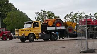 Tractors parade after Historic Tractor Show Panningen 2023 organized by HMT KLEP [upl. by Eive581]