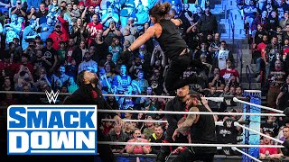 AJ Styles returns to SmackDown to battle The Bloodline SmackDown highlights Dec 15 2023 [upl. by Nalad668]