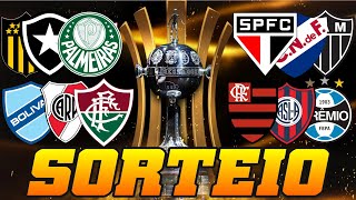 LIBERTADORES 2024  SORTEIO DAS OITAVAS [upl. by Yme686]