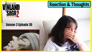 Vinland Saga Season 2 Episode 20 Reaction amp Thoughts [upl. by Gavin642]