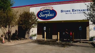 A look inside the Texas State Surplus store where items surrendered at TSA checkpoints are resold [upl. by Nylaret]