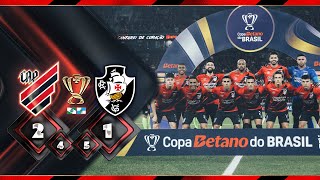 Athletico Paranaense 2 4 x 5 1 Vasco da Gama  Copa do Brasil 2024  MELHORES MOMENTOS [upl. by Katherina194]