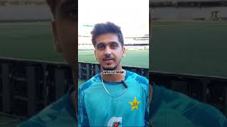 Saim ayub after historic victory against Australia [upl. by Nivek]