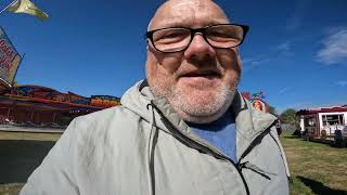 GX010301 Edward Danters funfair Gabalfa park Cardiff 1 time vlog 2024 [upl. by Emoreg]