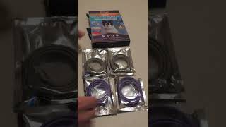 4 Pack Dog flea collar QUICK REVIEW essential oils YOTANGO [upl. by Pablo]