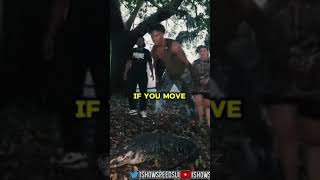 Speed catches alligator ishowspeed speed ishowspeedmemes wildlife [upl. by Nisen]