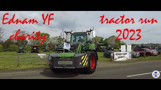 Ednam YF charity tractor run 2023 [upl. by Sidnal]