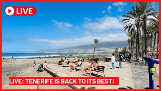 🔴LIVE TENERIFE IS BACK TO ITS BEST ☀️ San Eugenio Costa Adeje Canary Islands [upl. by Aihtenak816]