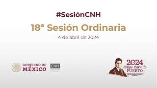 18ª Sesión Ordinaria del Órgano de Gobierno 4 de abril de 2024 [upl. by Imray]