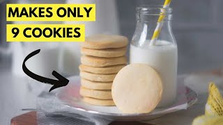 Make Small Batch and Eggless Sugar Cookies in Air Fryer in half the time [upl. by Woodley]