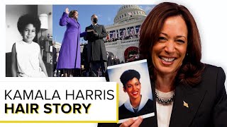 Vice President Kamala Harris Reflects On Her Iconic Hairstyles [upl. by Albie]