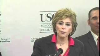 US Senator Barbara Boxer visits USC School of Social Work [upl. by Nimaj341]