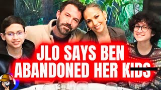 JLo’s KARMASays Ben ABANDONED Her KidsBut Didn’t JLo Do SAME THING To ARodKarma [upl. by Akemyt]