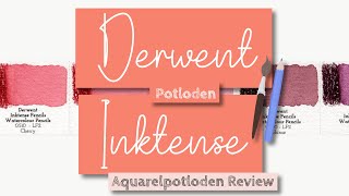 Derwent Inktense aquarelpotloden review [upl. by Kyrstin]