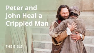 Acts 3  Peter and John Heal a Man Crippled Since Birth  The Bible [upl. by Nomaj]