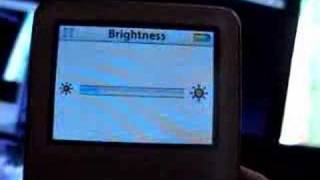 iPod nano with brightness controls [upl. by Fretwell]