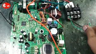 Daikin inverter Airconditions Outdoor PCB Repair [upl. by Adnamor]