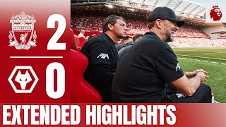 Extended Highlights Klopp era ends with a win  Liverpool 20 Wolves [upl. by Nimar]