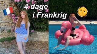 MIN FERIE I FRANKRIG DEL 1  Turen derned House tour pool hygge [upl. by Sydalg]