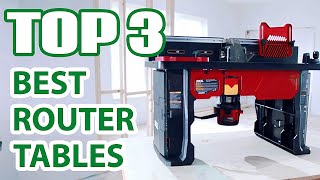 Top 3 Best Router Tables 2024 Review on Amazon Unveiling the Ultimate Choice [upl. by Aennyl870]