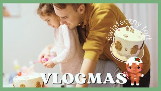 Świąteczny tort dla męża na 27 urodziny 🎄 VLOGMAS [upl. by Norrek]