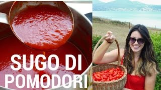 SUGO DI POMODORI DATTERINI  Ricetta facile [upl. by Enelahs]