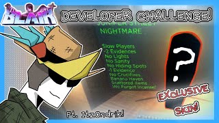 Roblox BLAIR DEVELOPER’S Challenge Exclusive skin [upl. by Lucienne165]