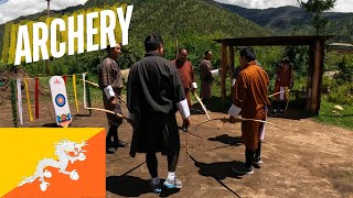 Why Bhutan is AMAZING 🇧🇹 Ep 2  Archery 🏹 amp Fortresses 🏯 [upl. by Idnal]