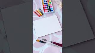 Painting with three types of colors creativeartwork satisfyingart [upl. by Vaas]