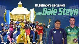 IPL Retentions discussions with DALE STEYN  PDOGGSPEAKS [upl. by Ysdnil]