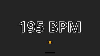 195 BPM Metronome [upl. by Anilec]