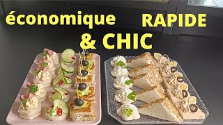 7 assortiment damuse bouche canapé apéritif avec 2 INGRÉDIENTS pour tout les occasions [upl. by Delaney]