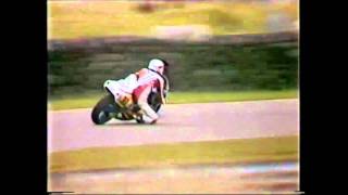 1986 Kevin Schwantz 500cc Spring Cup Mallory Park [upl. by Ayekam]