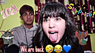 GUFFU AND ME ARE BACK 🤣😂💙 WITH MANY SURPRISES 🥳  HAPPY NEW YEAR  RIVA ARORA [upl. by Crane]