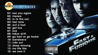 Fast Furious Top 15 Best Music [upl. by Lehcin]