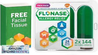 Flonase Allergy Relief Nasal Spray 24Hour NonDrowsy MultiSymptom Relief – 144 Sprays Review [upl. by Ylrae583]