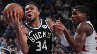 Toronto Raptors vs Milwaukee Bucks  Full Game Highlights  November 12 2024 Emirates NBA Cup [upl. by Ama732]