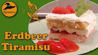 Erdbeer Tiramisu Ein himmlisch luftiges Dessert [upl. by Moriyama]