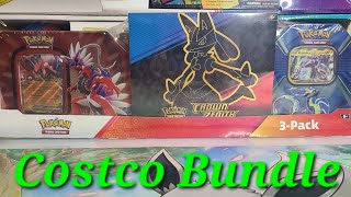 Opening Costcos 3Pack Bundle Crown Zenith Elite Trainer Box amp Tins [upl. by Abram517]