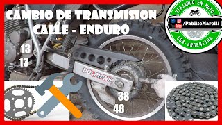 🛠🛠 Como CAMBIAR TRANSMISION de Moto HONDA TORNADO [upl. by Amihsat924]