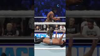 Carmelo want destroy Sharon wwe wwe2k24 shorts whatif smackdown leosharon carmelohayes [upl. by Etnuad]