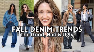 The BEST and WORST Fall Denim Trends 2024 [upl. by Bergerac]