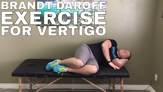 Vertigo BrandtDaroff Exercise [upl. by Bettye736]