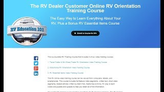 RV Dealer WalkThrough Program Introduction [upl. by Farand]